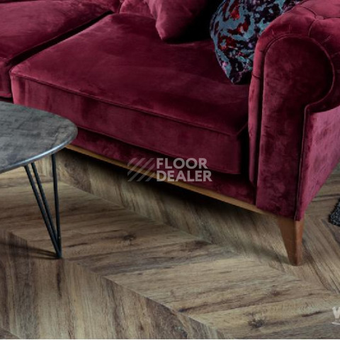 Кварцвиниловые полы Vinilam Parquet Chevron 8,5 мм I107516 Шеврон Лувр фото 1 | FLOORDEALER